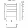 Полотенцесушитель водяной TERMINUS СТАНДАРТ П7 500x796 4670030725325
